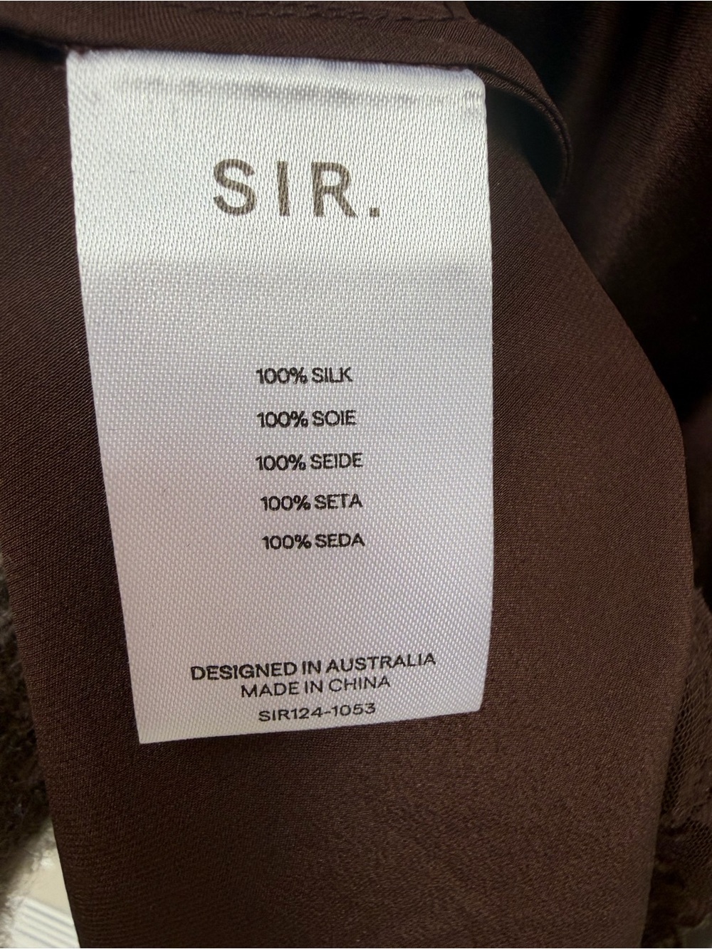 Sir The Label Aries Halter Dress Size 0 - Picture 7 of 9